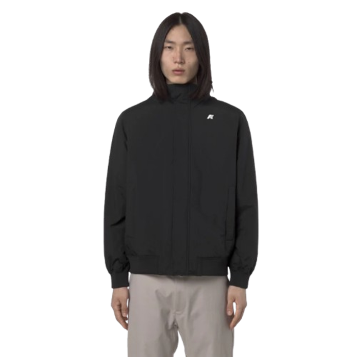 K-Way Giacca Corta casual da uomo ARSENE WARM OTTOMAN BLACK PURE