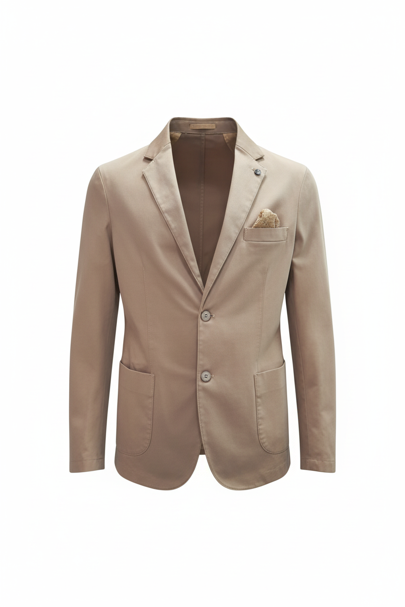 Alessandro Gilles Giacca Canvas Sabbia - E-commerce