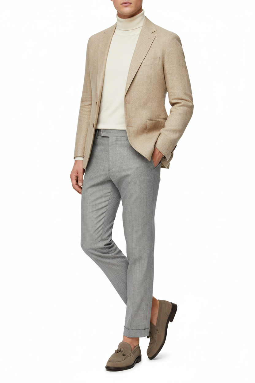 Alessandro Gilles Mocassino Sabbia - Model