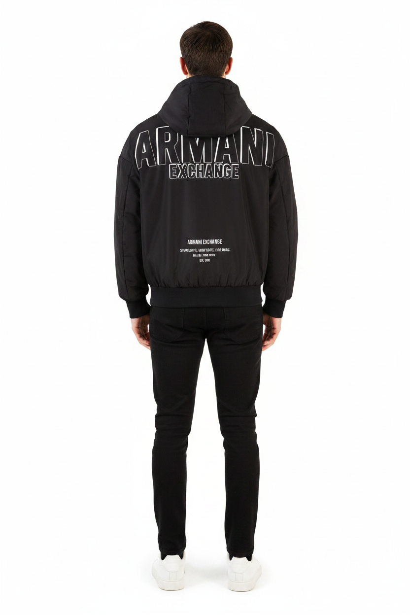 Armani Exchange Giubbotto AX – Modello Retro