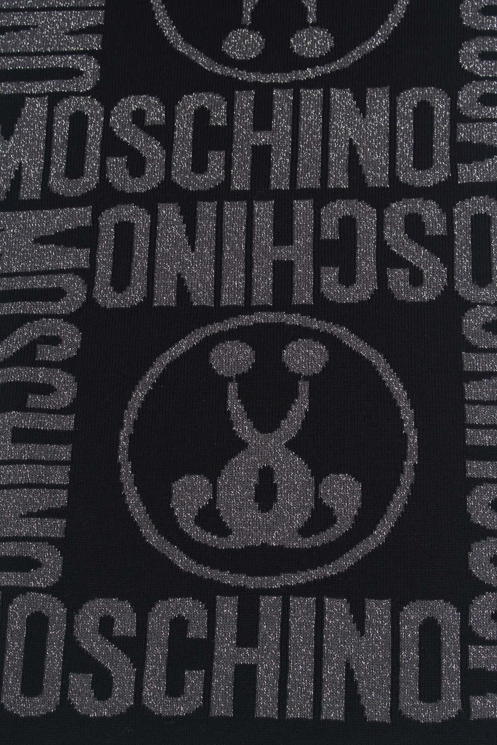 MOSCHINO sciarpa lana Double question mark donna
