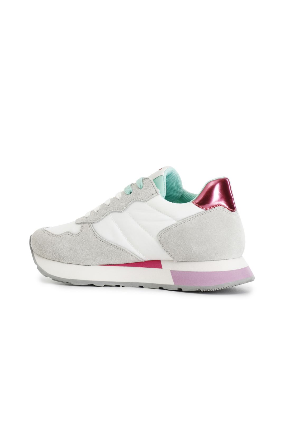 CAFèNOIR Sneakers Donna Pelle Scamosciata e Tessuto Multicolor