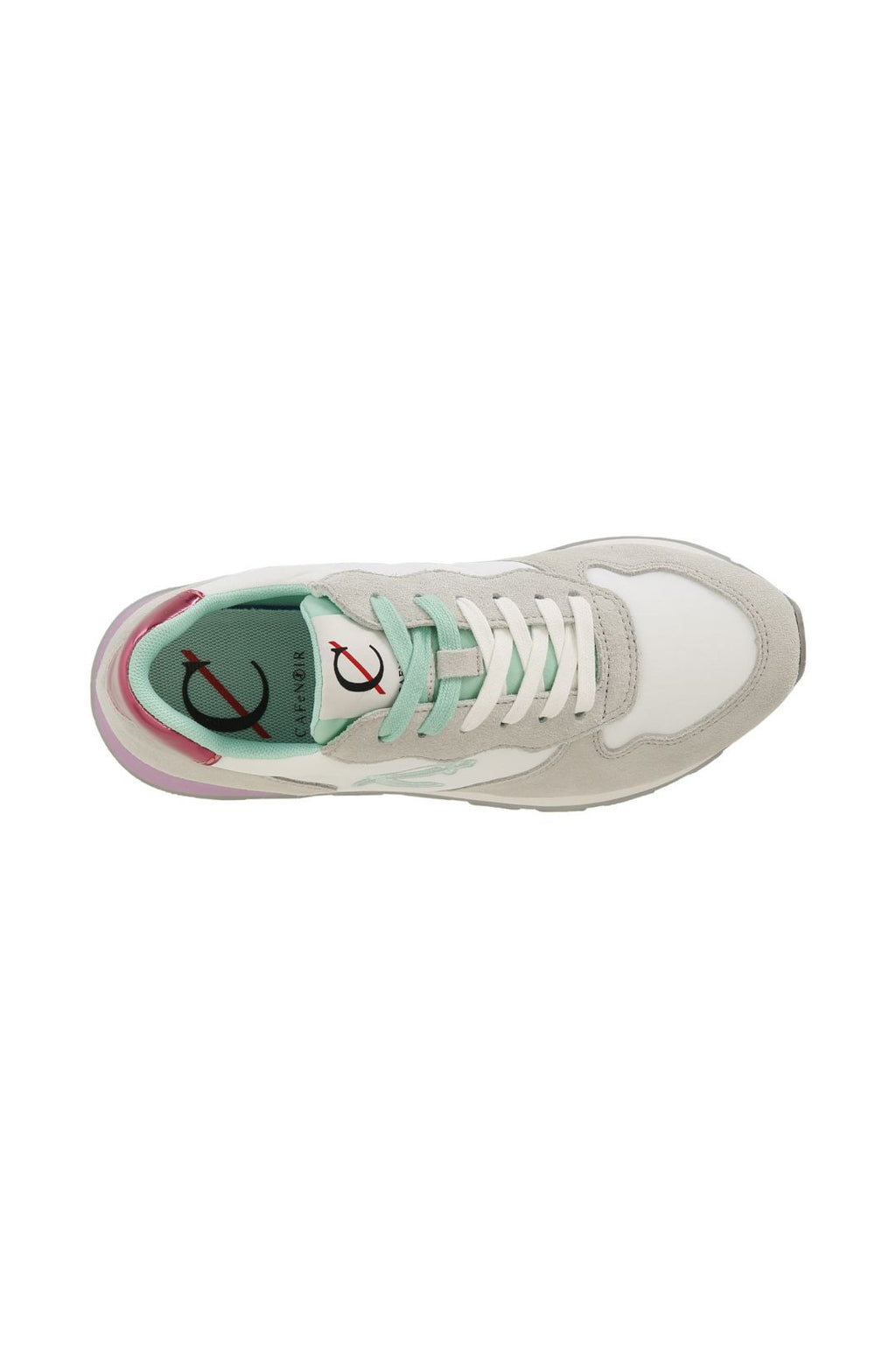 CAFèNOIR Sneakers Donna Pelle Scamosciata e Tessuto Multicolor