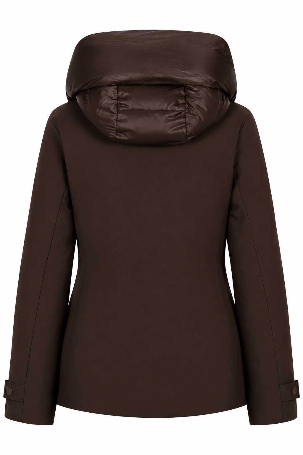 CaféNoir Piumino Bimateriale – Ghost Mannequin Retro Fondente