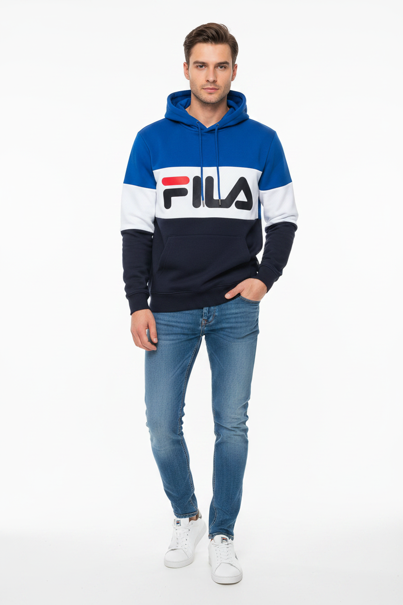 Fila Hoodie – Full Body Model Shot