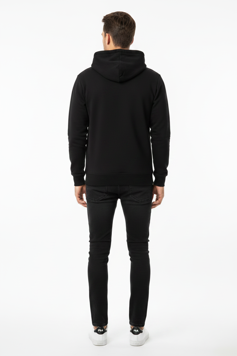 Fila Hoodie Nera – Modello Retro