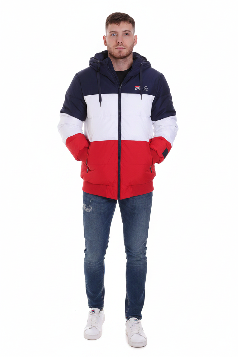 Fila LASSAD Hooded Jacket – Full Body Model
