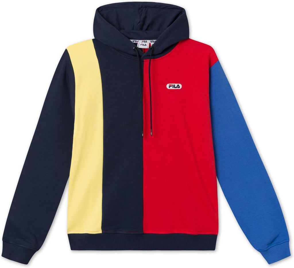 Fila – Felpa con Cappuccio Bairn Block Hoody Multicolor | Art. 687959
