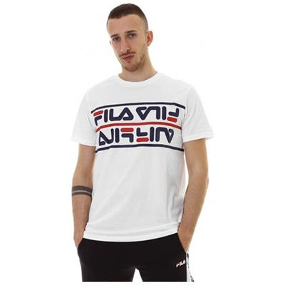 FILA T-Shirt Uomo Salman Tee Bianco – 687474