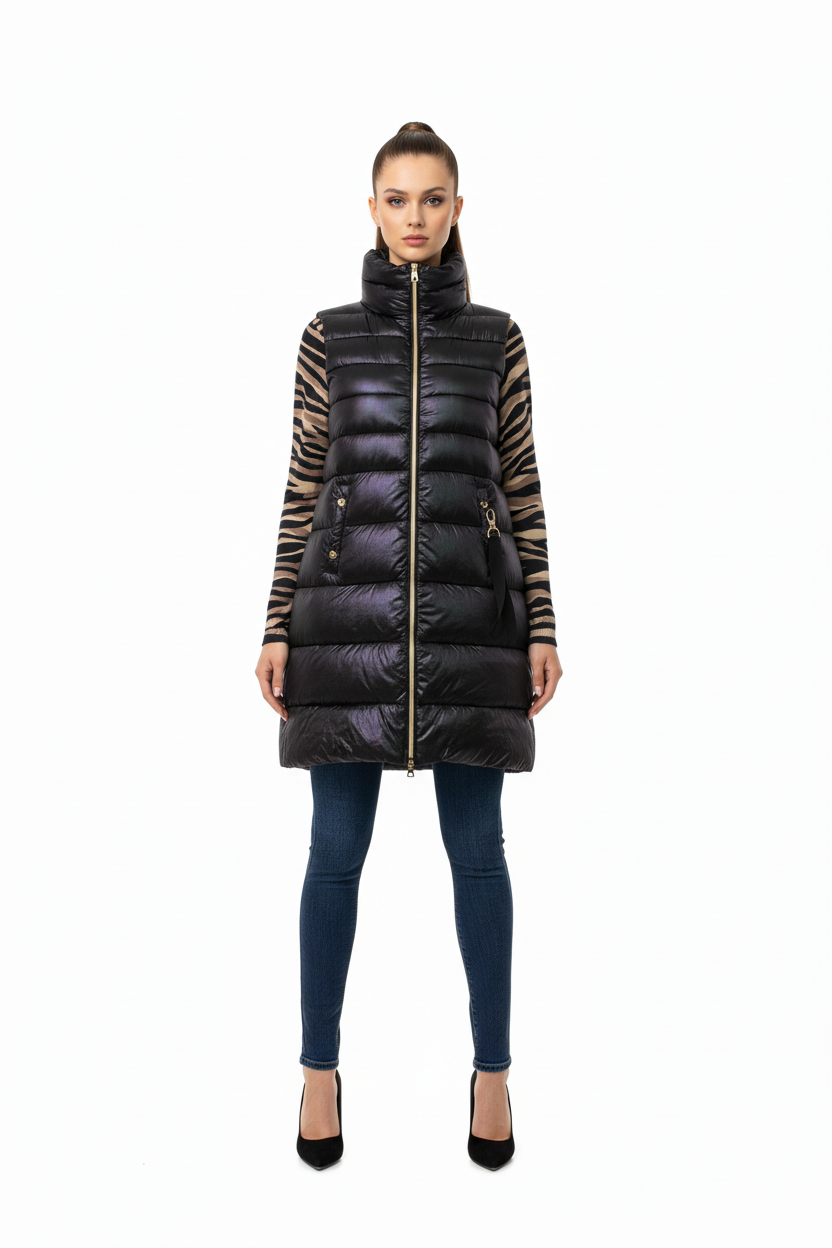 Gilet Cafè Noir vista frontale