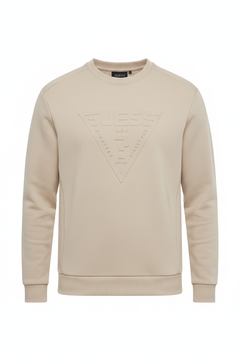 Guess Felpa Scuba Sabbia – Ghost Mannequin