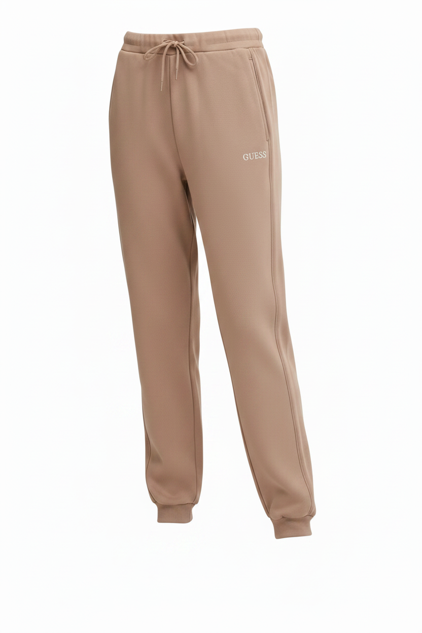 GUESS Pantalone Donna Jogger Octavia Long Taupe - Ghost Mannequin Senza Scarpe