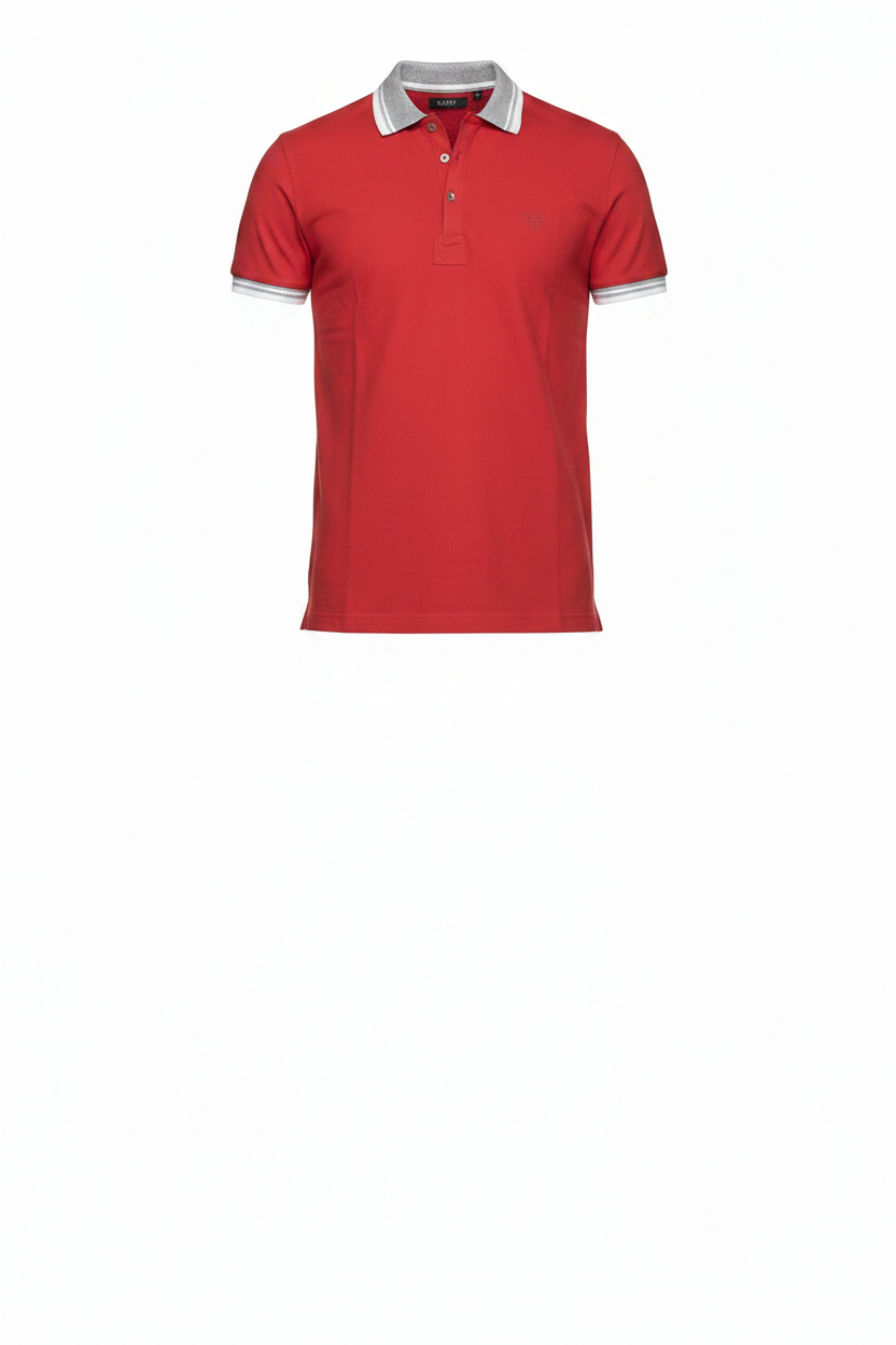 GUESS Polo Uomo Rosso U82I05JR02F - Ghost Mannequin