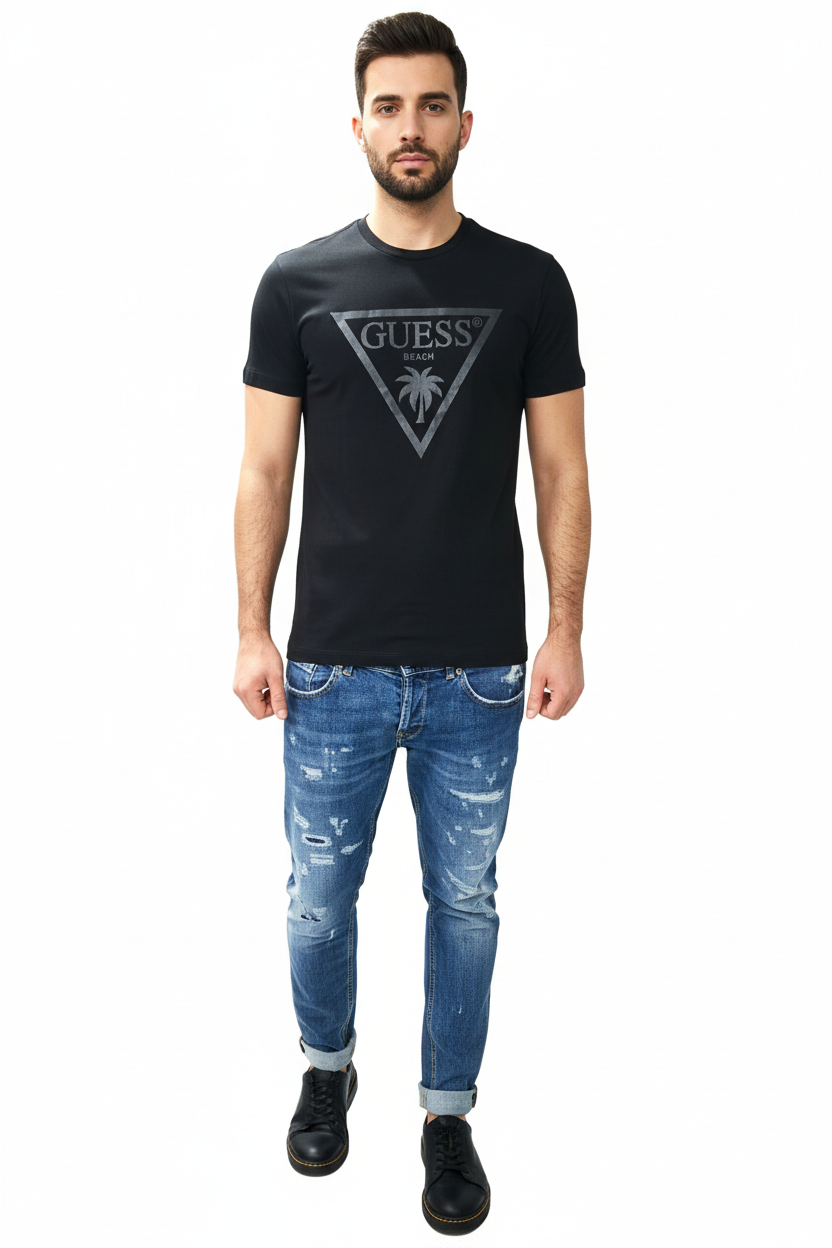 GUESS T-Shirt Icon - Modello Intero