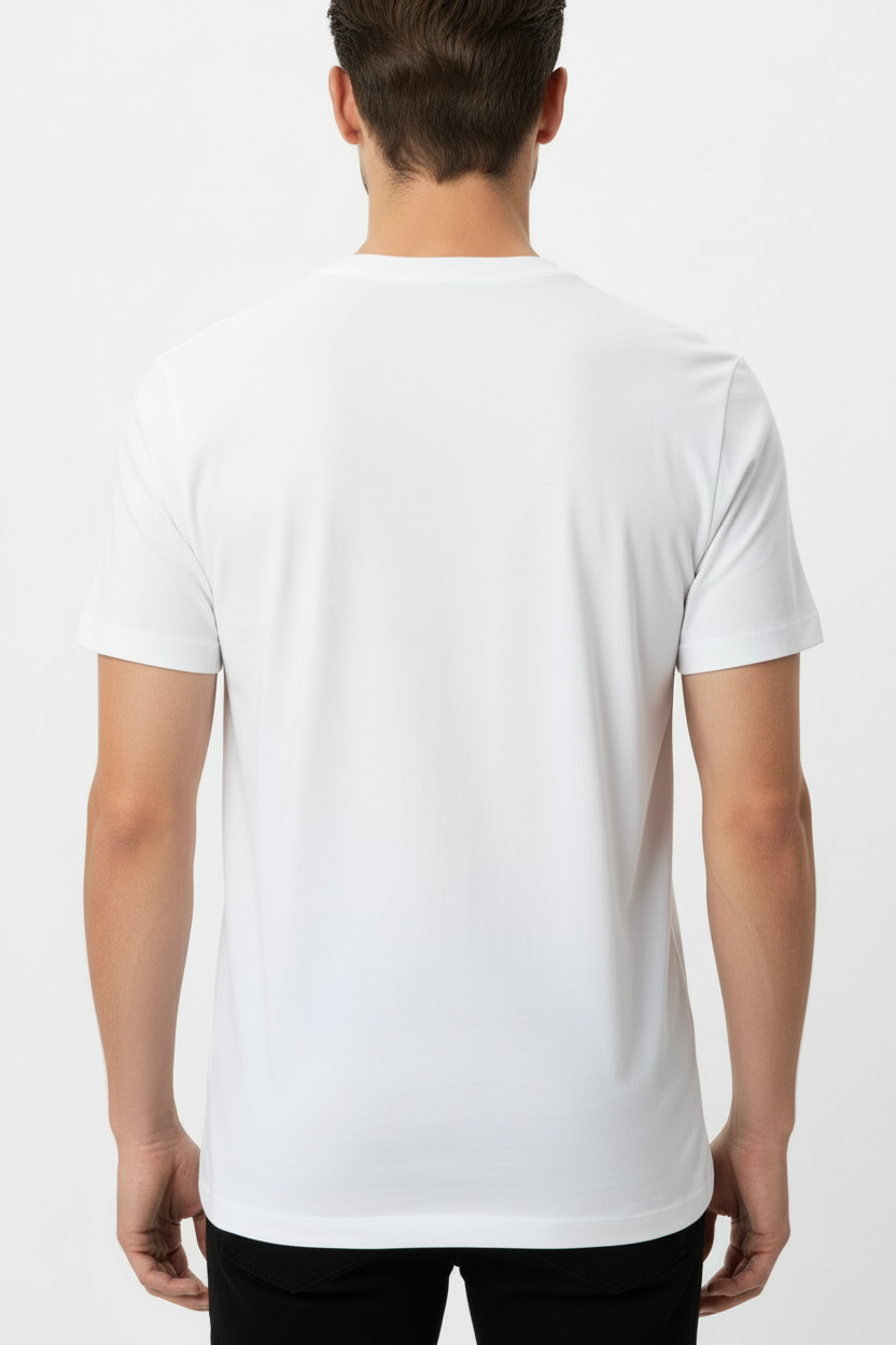 Guess T-Shirt Retro Pulito - Senza Logo