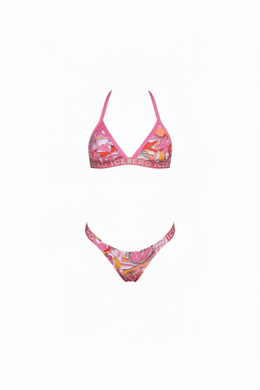 Iceberg Bikini Donna Multicolor Fantasy Abstract - Ghost Mannequin
