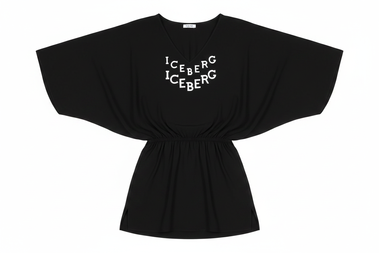Iceberg Kaftano Donna ICE1WCU06 Nero - Flat Lay