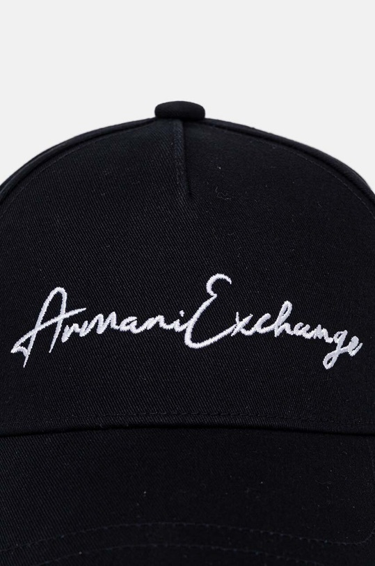 Armani Exchange Unisex Logo Baseball Hat Cappellino, Navy Blue, Taglia Unica