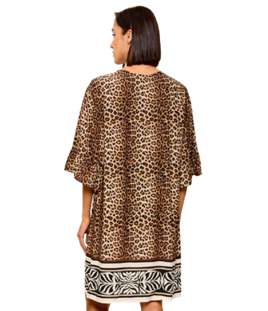 Liu Jo – Abito Kaftano VA6054 Stampa Animalier