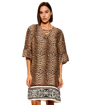 Liu Jo – Abito Kaftano VA6054 Stampa Animalier