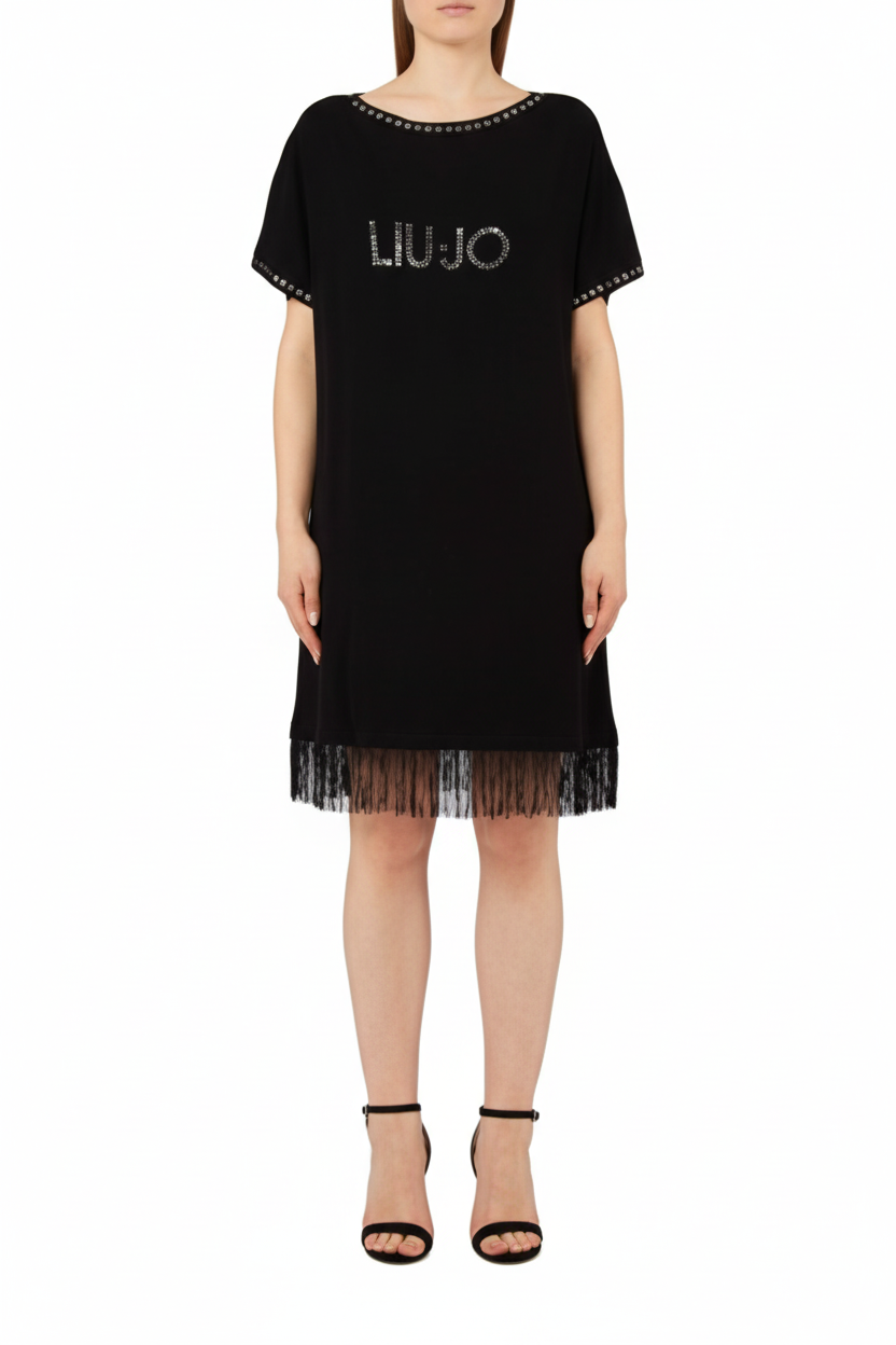 Liu Jo Abito Nero Jersey - Foto Perfezionata