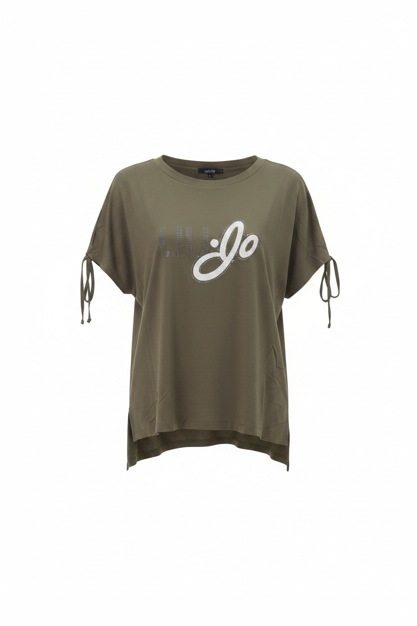 Liu Jo T-Shirt Maniche Coulisse - Ghost Mannequin
