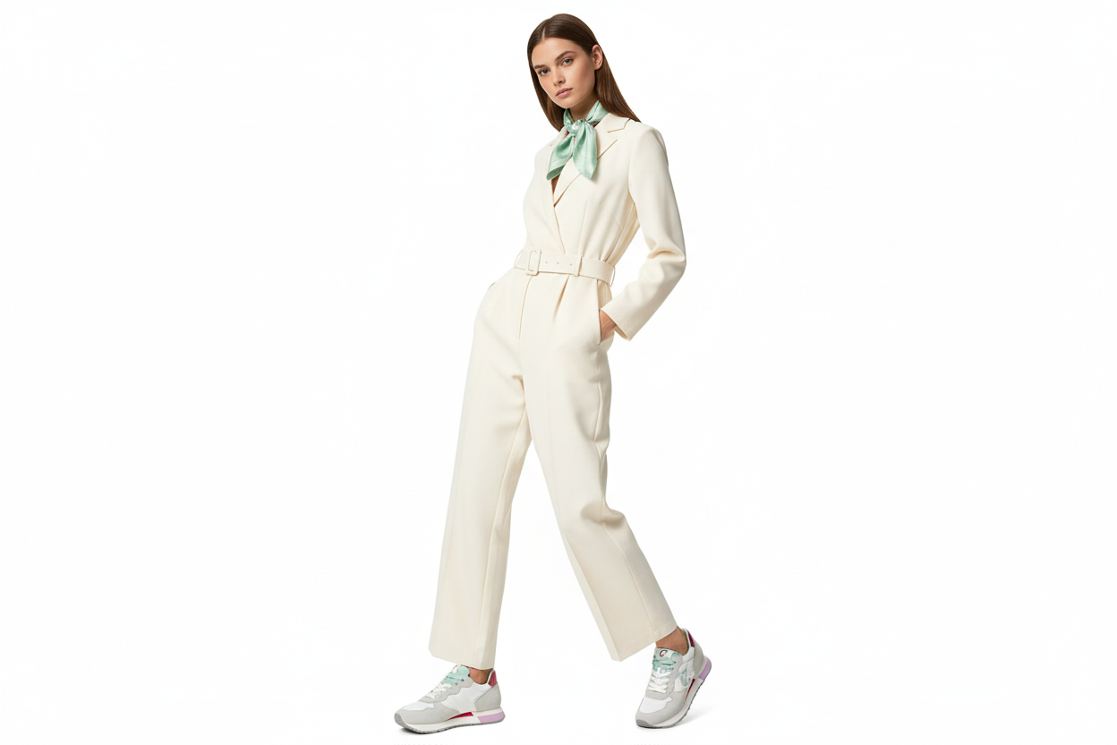 Modella con sneakers CAFèNOIR