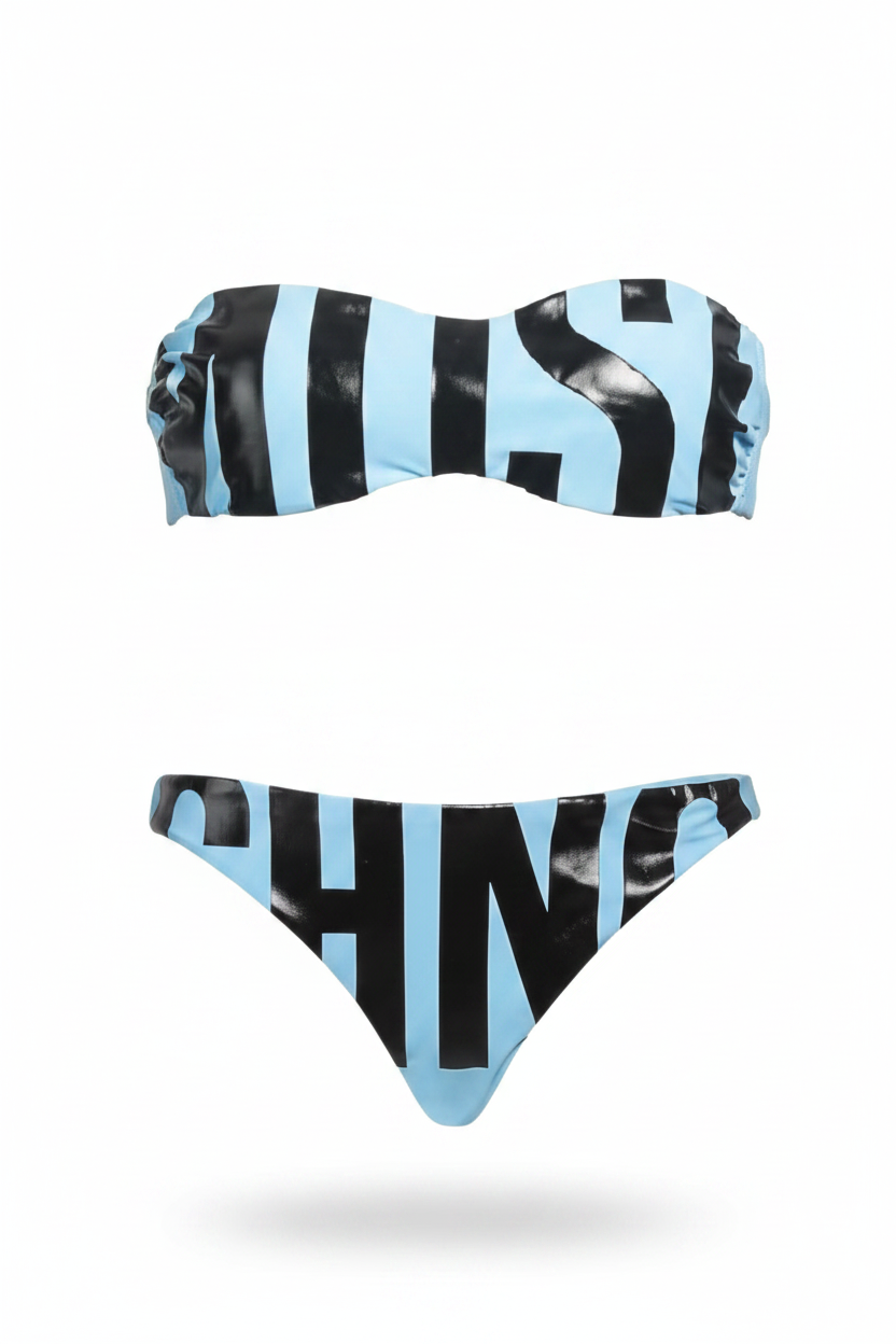 Moschino Bikini Fascia Sky Blue - Ghost Mannequin