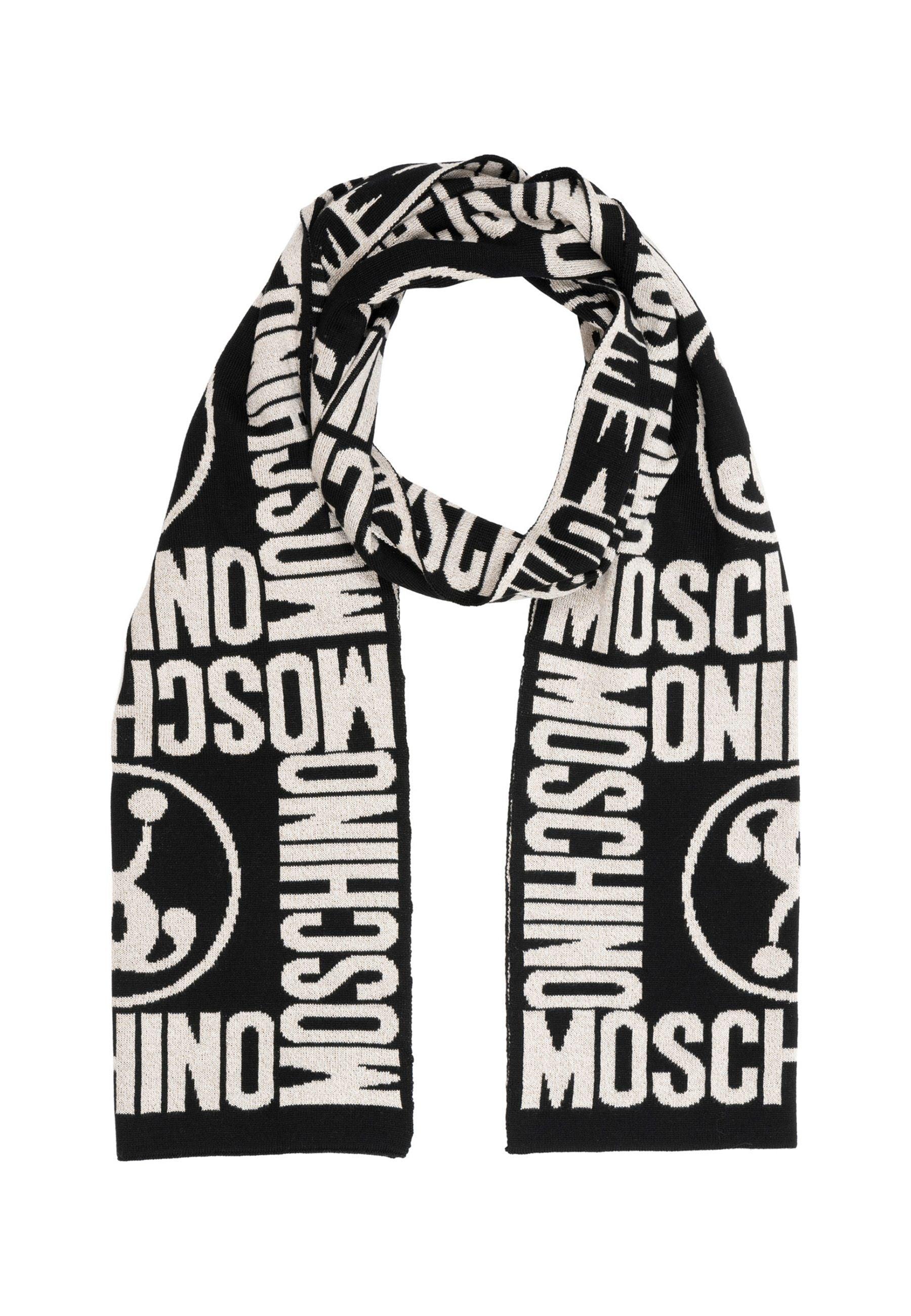 MOSCHINO sciarpa lana Double question mark donna