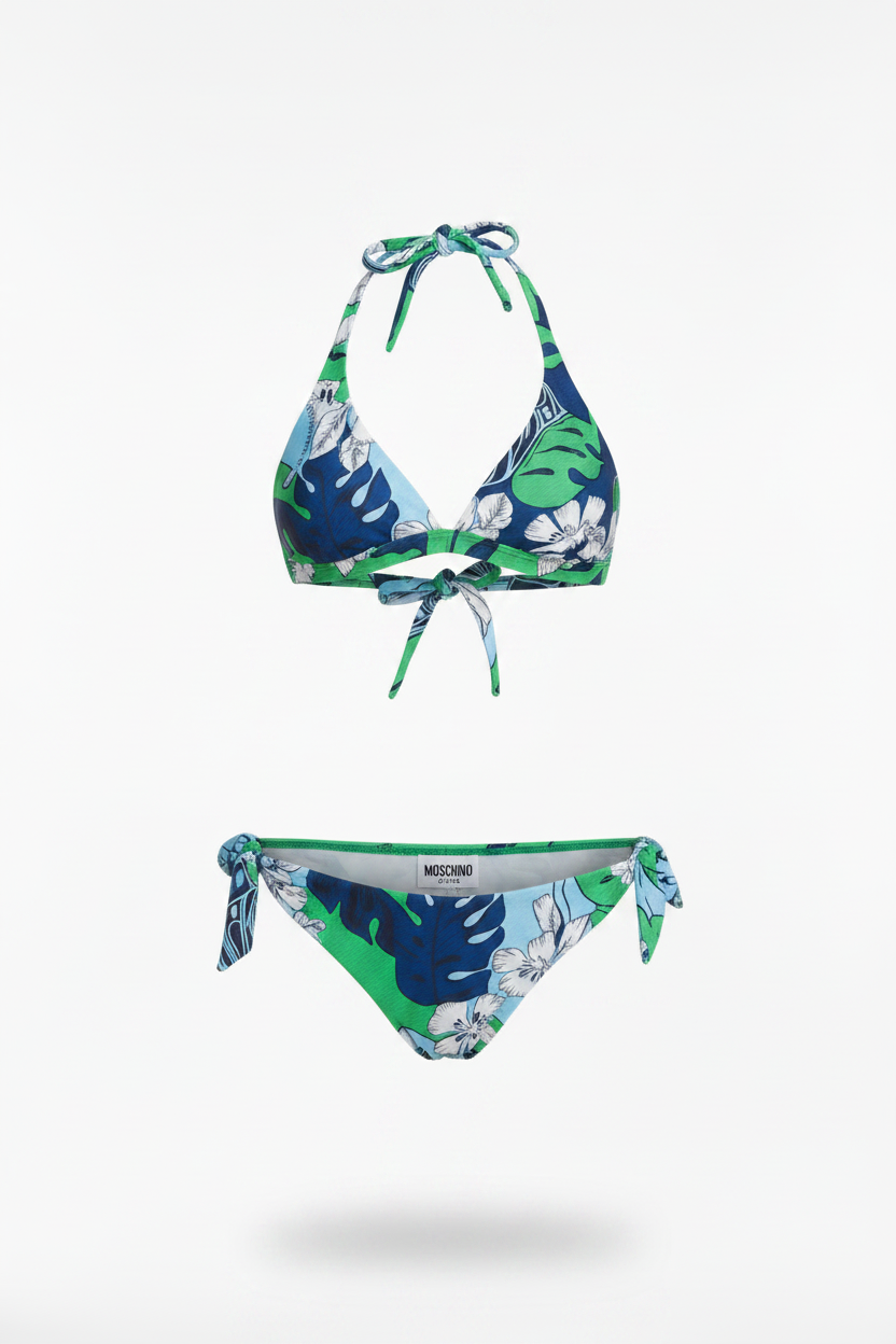 Moschino Swim Bikini V2A5703 Fantasy Flowers - Ghost Mannequin