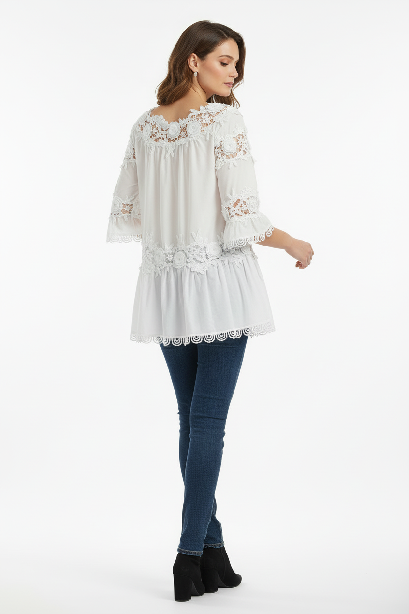 Nosecrets Camicia Top Playa - vista retro