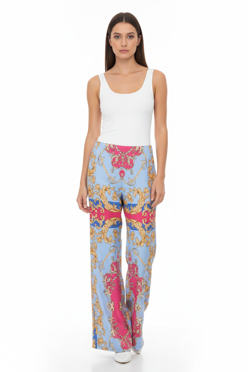 Nosecrets Pantalone Fantasia Foulard