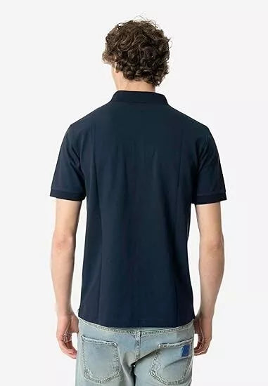 SUN68 Polo Uomo Basic Blu Polo Basic S/S A35109