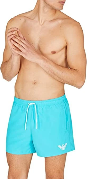 Emporio Armani Swimwear – Boxer Essential Costume da Bagno Uomo | Turchese