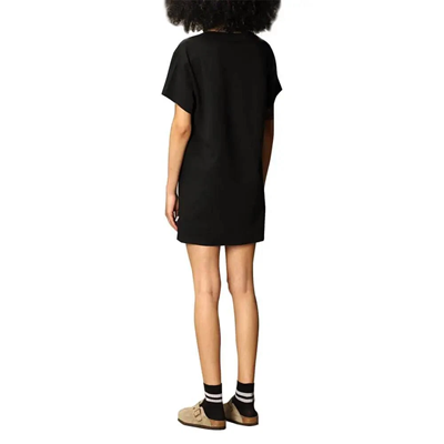 Moschino Abito Donna Nero Corto Maxi T-Shirt Teddy Bear