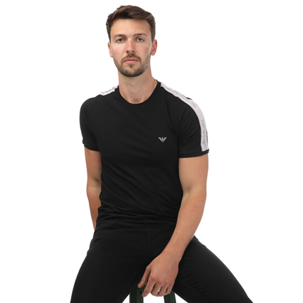 Emporio Armani Core Logoband Nero T-Shirt Maniche Corte Uomo
