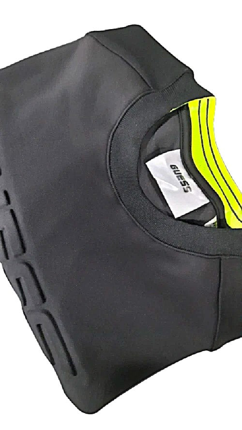 Guess Felpa Uomo Scuba Logo Triangolo a Rilievo Z3BQ06KB212