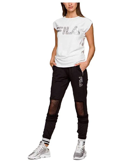 Fila T-Shirt Limited Donna Alexa Tee 682497 Bianco