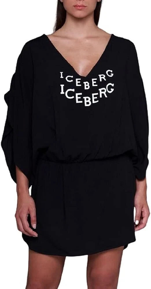 Iceberg Kaftano Donna Logo MOD. ICE1WCU06 Nero