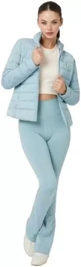 Guess Piumino Donna Slim Fit Puffer Light blue