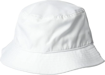 Armani Exchange Milano/New York Logo Bucket Hat Cappello a Falda Larga Bianco
