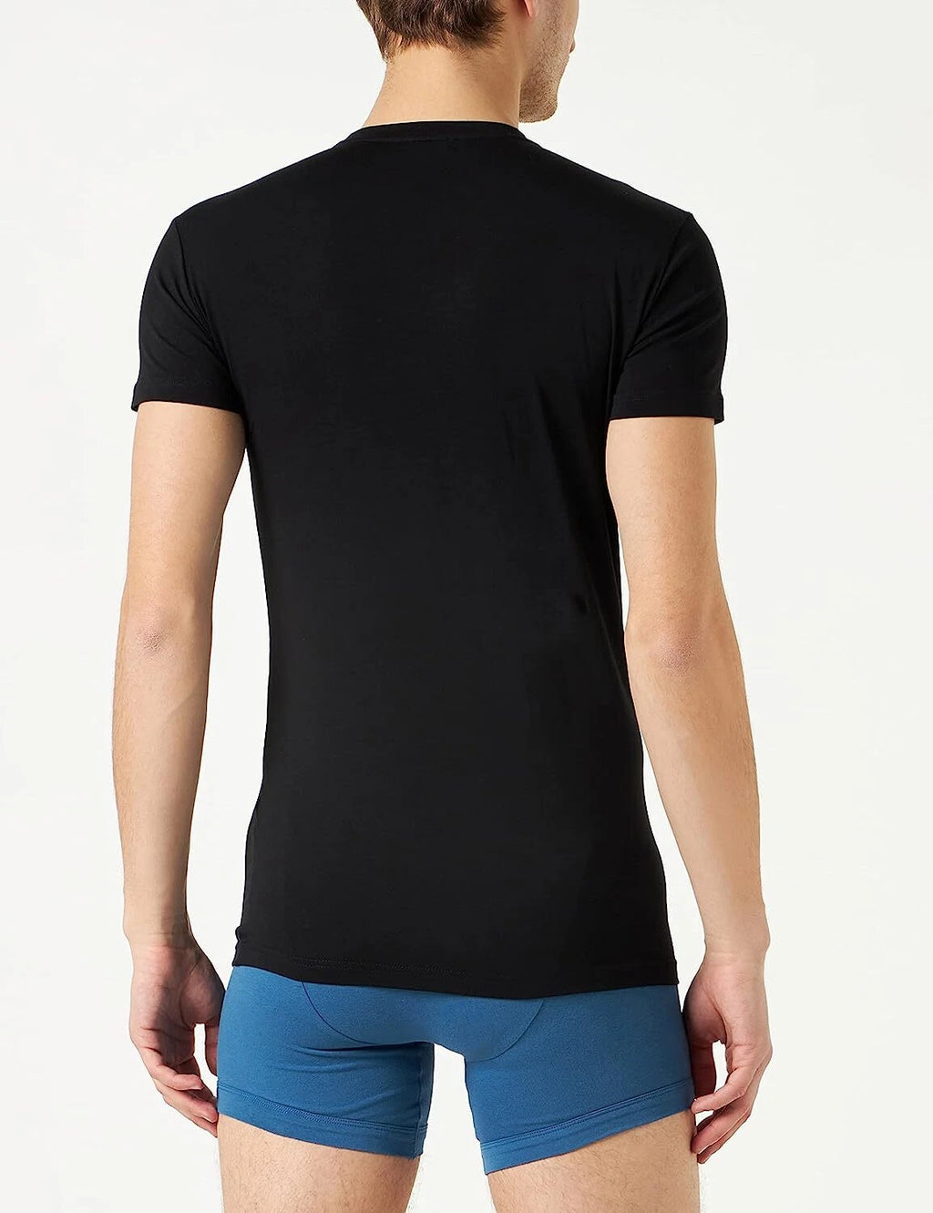 Emporio Armani T-Shirt Uomo Megalogo Stretch Cotton Organic