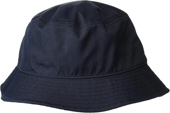 Armani Exchange Milano/New York Logo Bucket Hat Cappello a Falda Larga Navy Blu