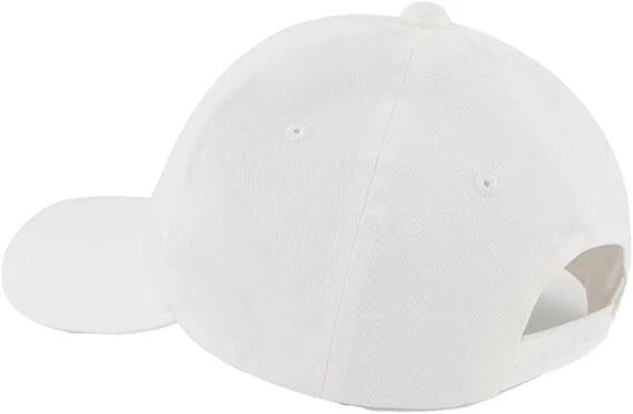 Armani Exchange Unisex Logo Baseball Hat Cappellino, Bianco, Taglia Unica