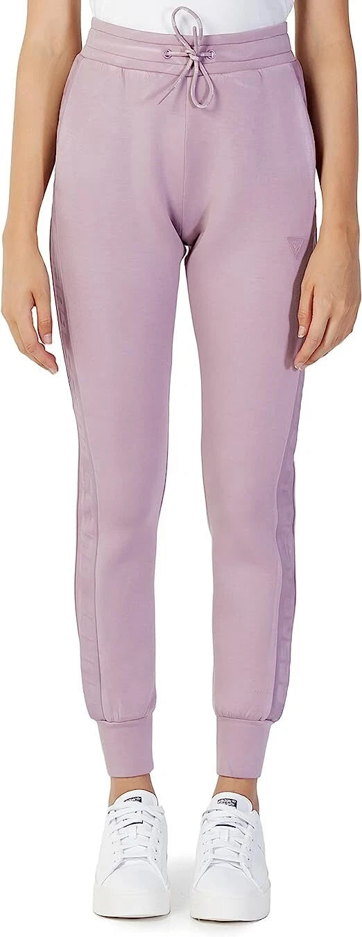 Guess Pantalone Donna Allie Scuba Jogger – Lilla