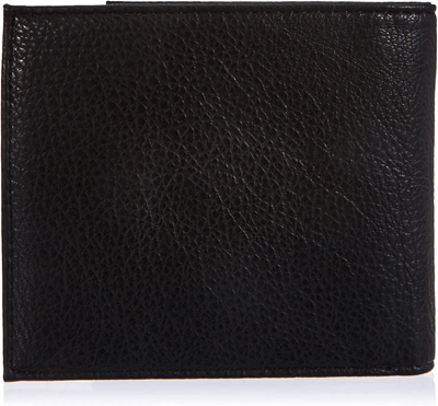 ARMANI EXCHANGE Portafoglio da uomo Bifold, con logo in rilievo