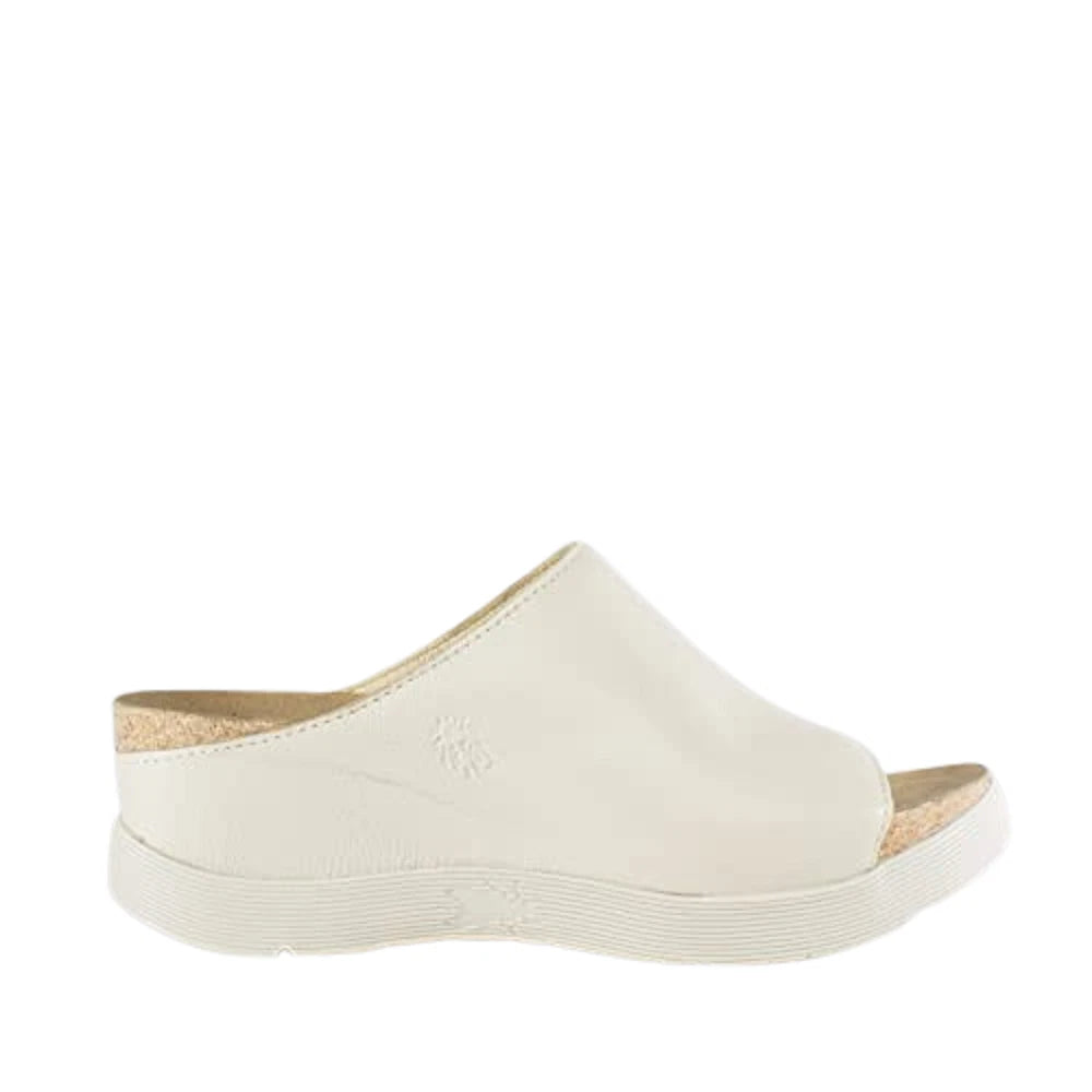 Fly London Wigg672fly Sandali in Pelle Donna Bianco (Off White)