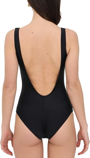 Moschino Costume Donna Body One Piece Logo Double Question Mark – Nero