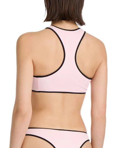 Iceberg Bikini Donna 2 Pezzi (Top Reggiseno + Slip Mare ) Sport Logo Heritage Pink