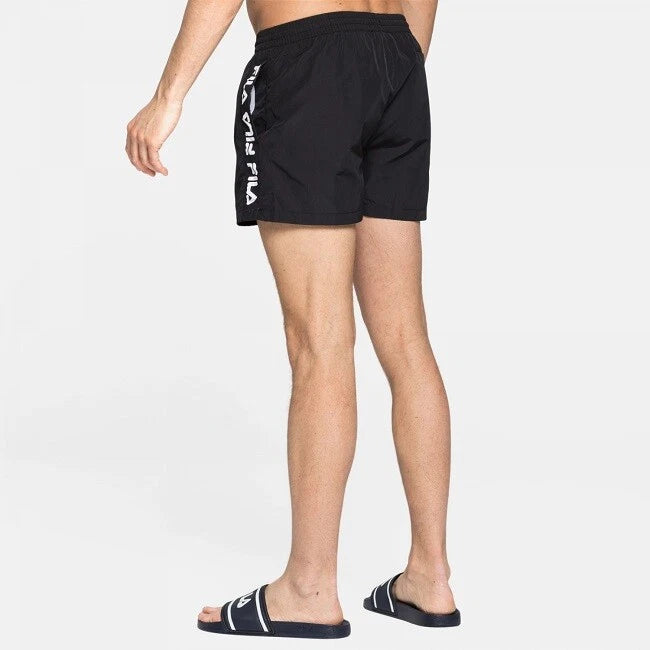 Fila Costume Uomo Swim Shorts – Pantaloncini Mare | Nero